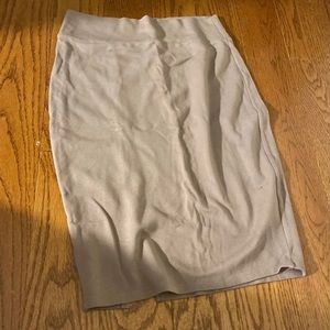 beige pencil skirt women’s medium